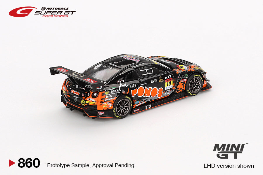 Mini GT 1:64 Nissan GT-R NISMO GT3 #10 "PONOS GAINER GT-R" GAINER 2023 SUPER GT SERIES / SUPER GT