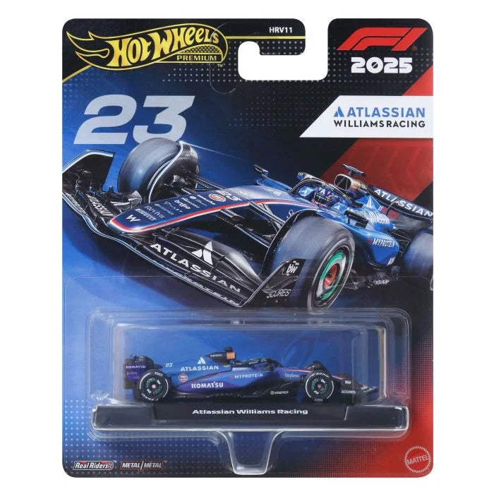 Hot Wheels Formula 1 2025 Atlassian Williams Racing #23