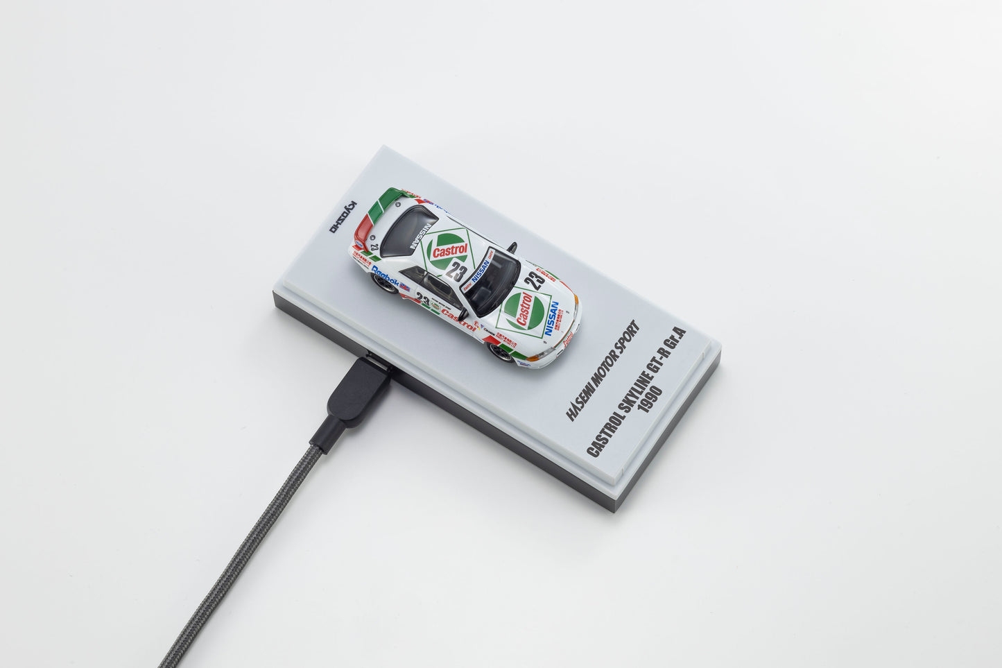 (Preorder) Kyosho 1:64 CASTROL SKYLINE GT-R Gr.A 1990 #23