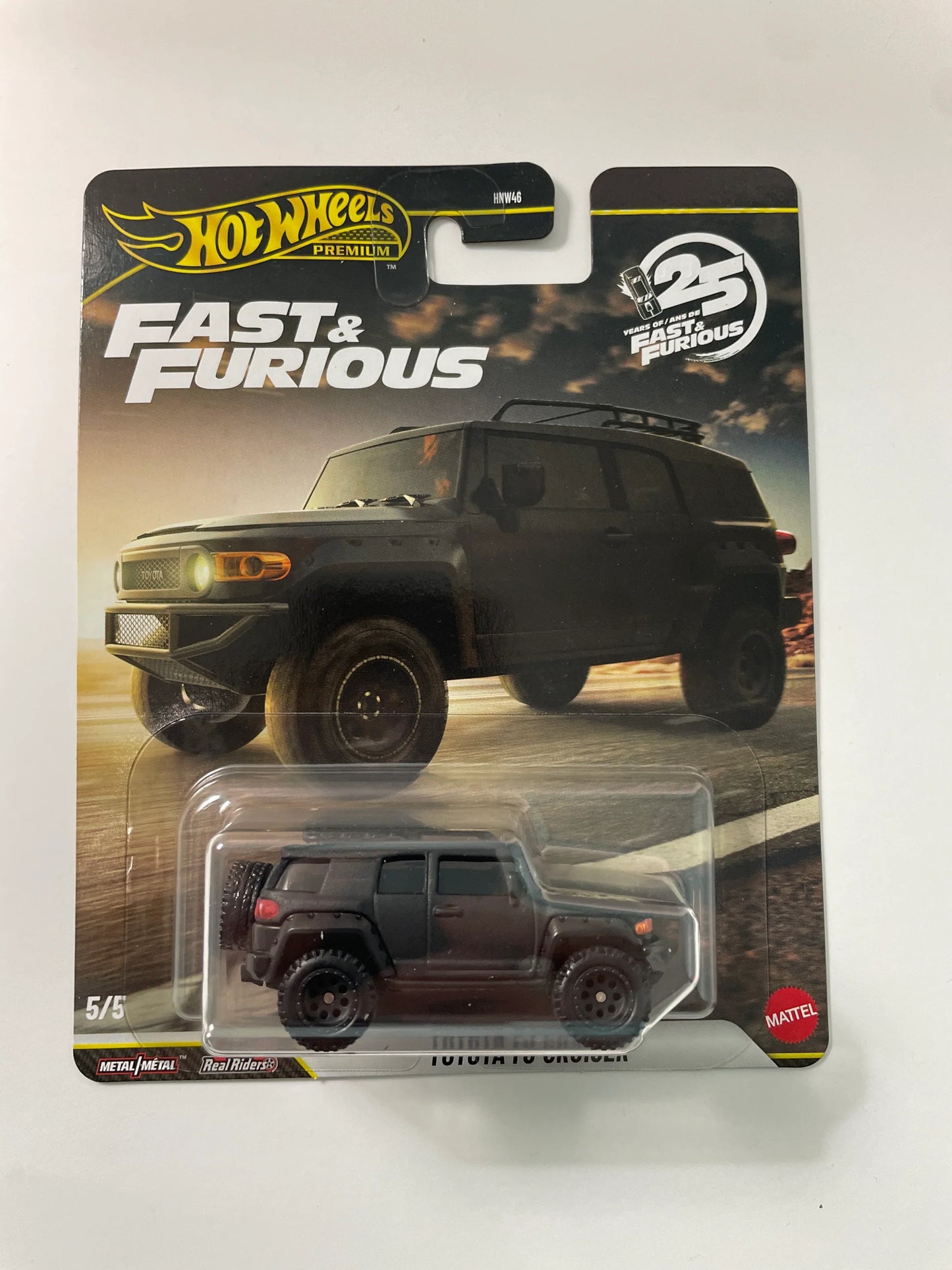 1:64 Hot Wheels Fast & Furious Toyota FJ Cruiser