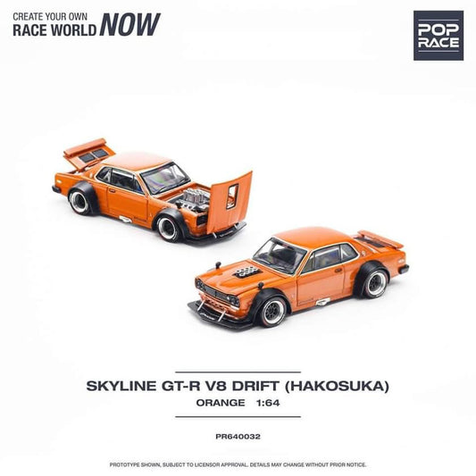 Pop Race Skyline GT-R V8 Drift (Hakosuka)