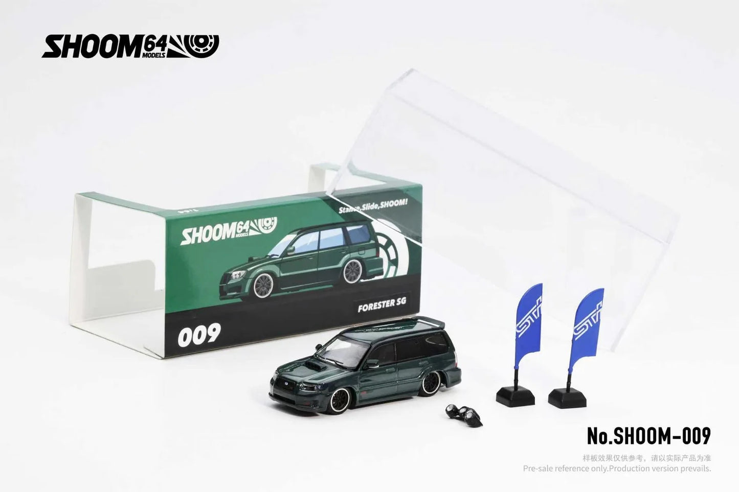(Preorder) GCD Shadow Pro 1:64 Subaru Forester STi (SG) 2005 (3 COLOURS)