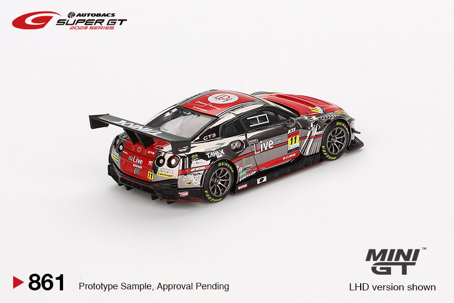 (Preorder) Mini GT 1:64 Nissan GT-R NISMO GT3 #11 "GAINER TANAX GT-R" GAINER 2023 SUPER GT SERIES / SUPER GT
