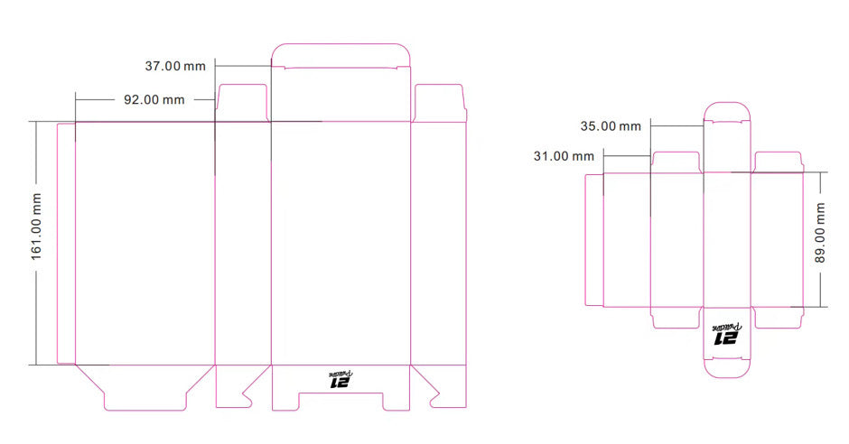 '21 Protectors' Small single loose box protector & loose car box protector set