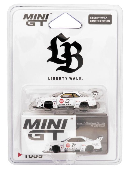 MINI GT 1:64 Nissan LB-ER34 Silhouette ATHLETE - Store Exclusive