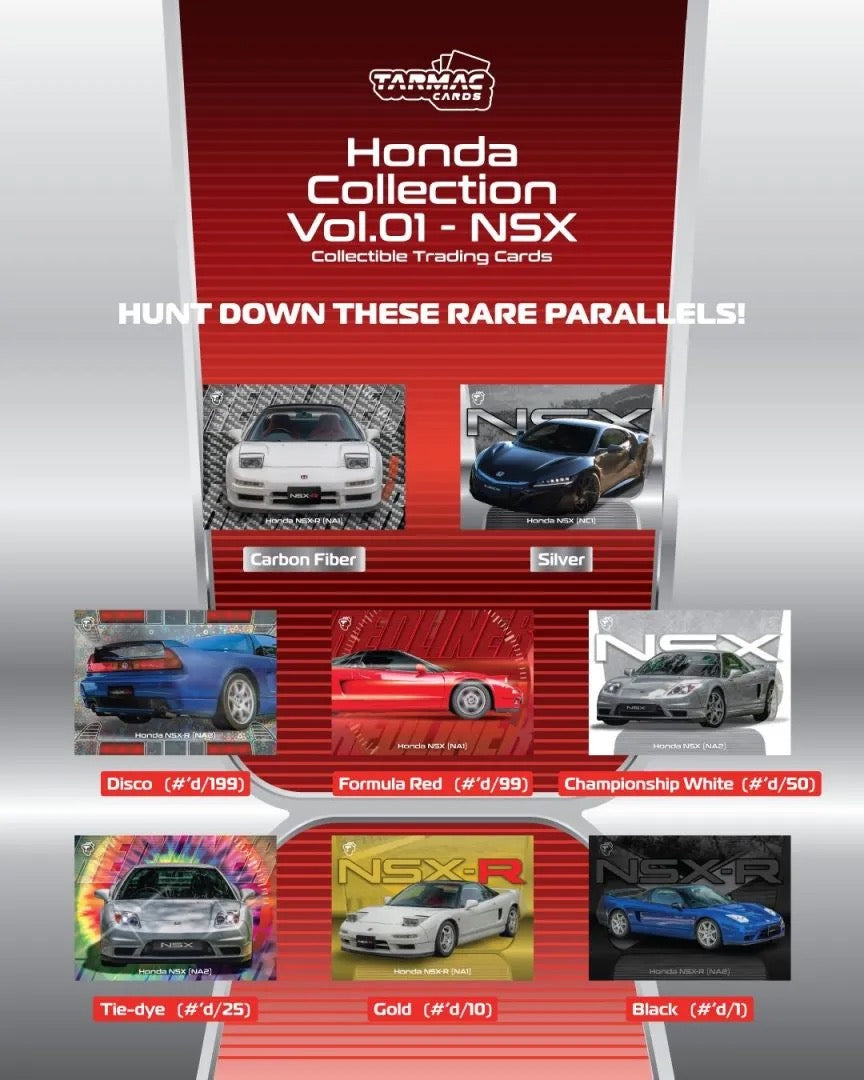 Tarmac Cards - Honda Collection Vol.01 - NSX