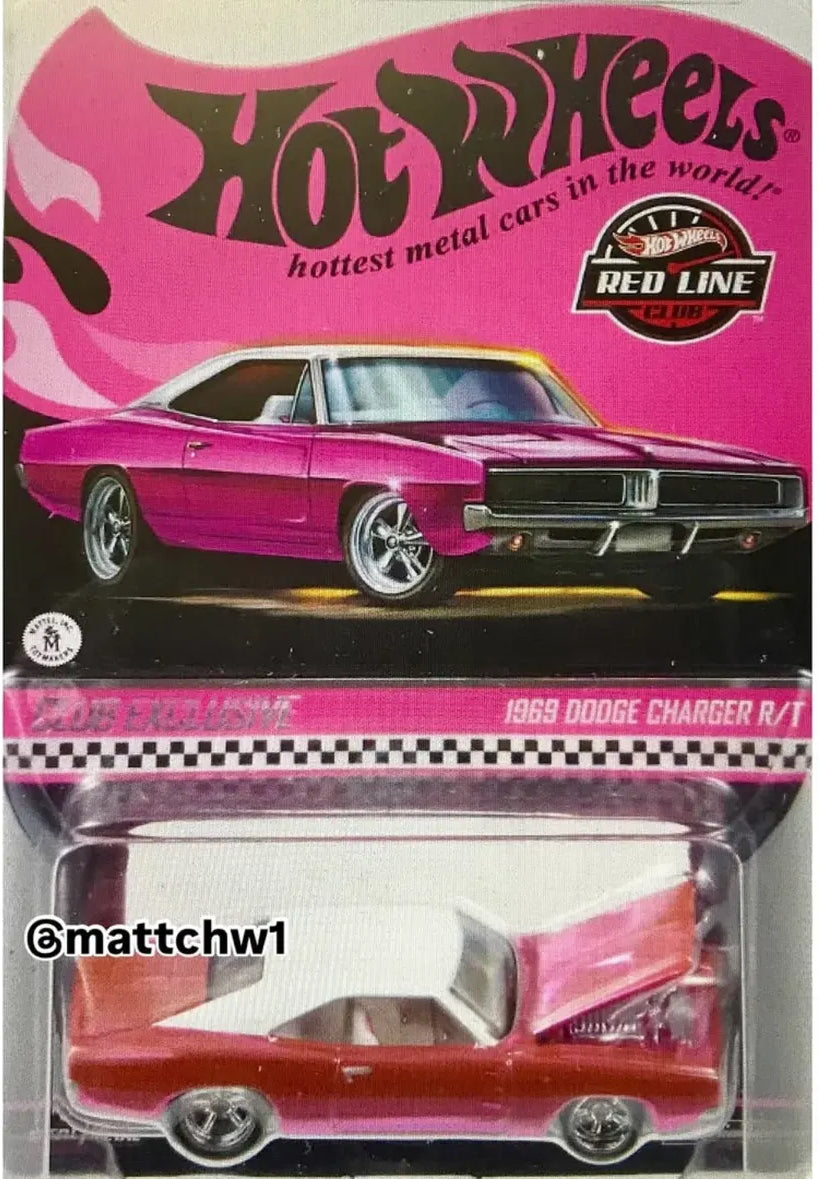 Hot Wheels RLC 1969 Dodge Charger R/T