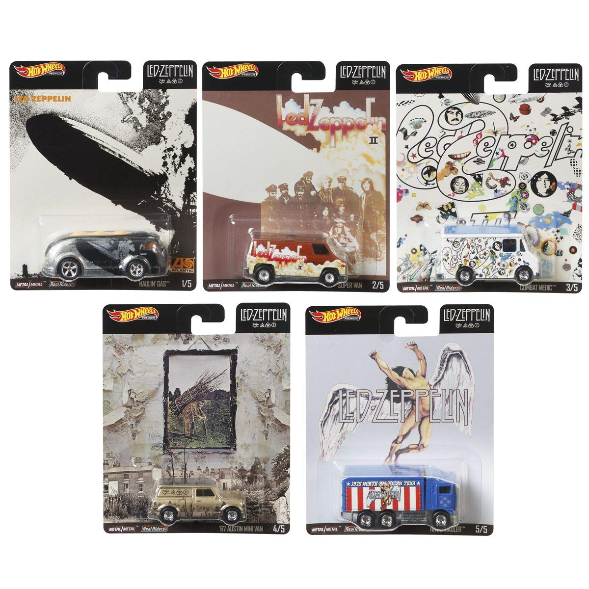 Hot Wheel Pop Culture Led Zeppelin Set