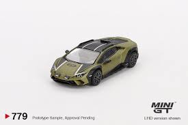 Mini GT 1:64 Lamborghini Huracan Sterrato Verde Gea Matt (779)