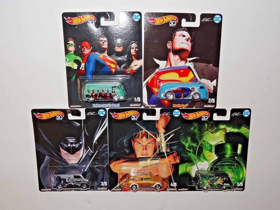 Hot Wheels 1:64 Pop Culture DC Set