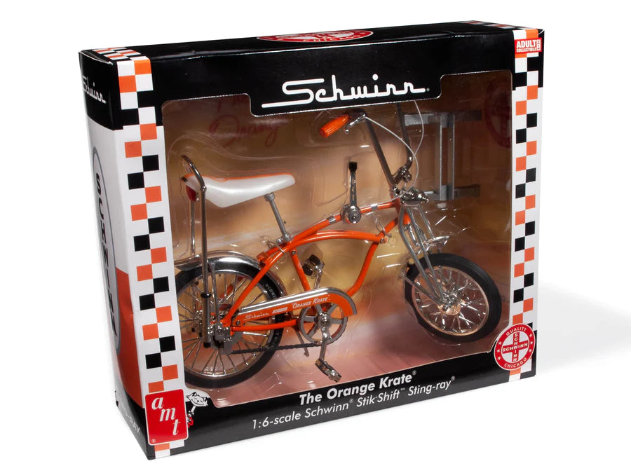 AMT SCHWINN "ORANGE KRATE" BIKE 1:6 SCALE DIECAST BICYCLE