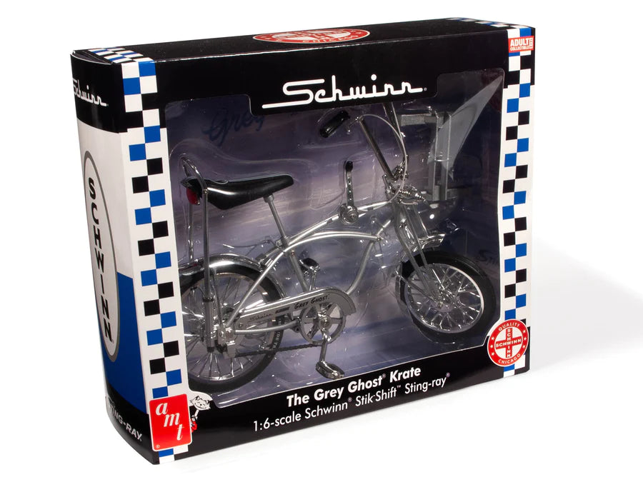 AMT SCHWINN "GREY GHOST" BIKE 1:6 SCALE DIECAST BICYCLE