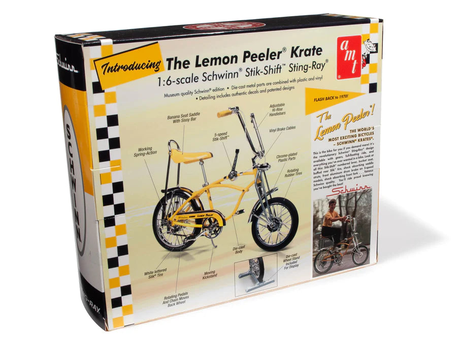 AMT SCHWINN "LEMON PEEL" BIKE 1:6 SCALE DIECAST BICYCLE