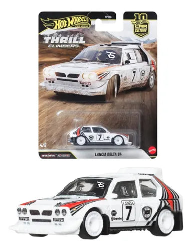 1:64 Hot Wheels Thrill Climbers Lancia Delta S4