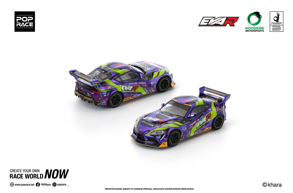 (Preorder) Pop Race 1:64 EVA RT TEST TYPE-01 GOODRIDE PANDEM GR SUPRA