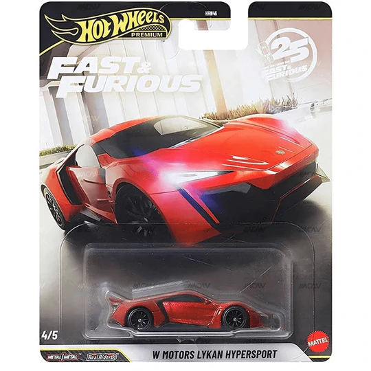 1:64 Hot Wheels Fast & Furious W Motors Lykan Hypersport