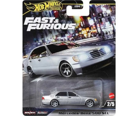 1:64 Hot Wheels Fast & Furious Mercedes-Benz 500 SEL