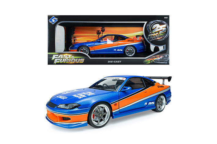 (Preorder) Solido 1:18 NISSAN SILVIA (S15) SPEC-S TOKYO DRIFT MONA LISA 2006