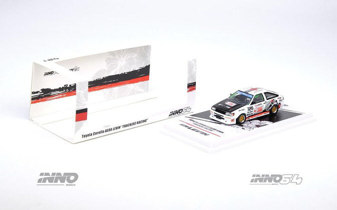 INNO64 1:64 Toyota Corolla AE86 Levin "Trackerz Racing"