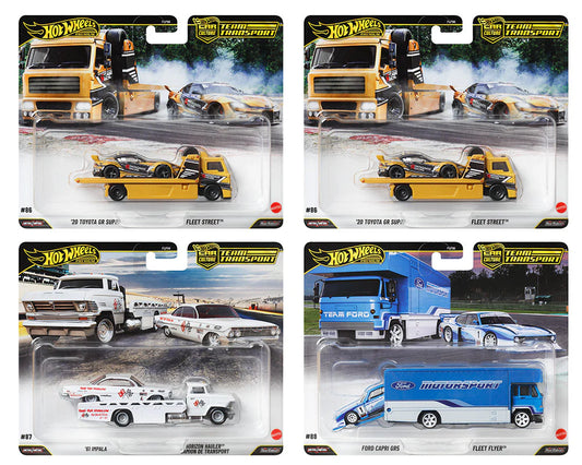 (Preorder) Hot Wheels Premium 1:64 Car Culture Team Transport 2025 MIX J