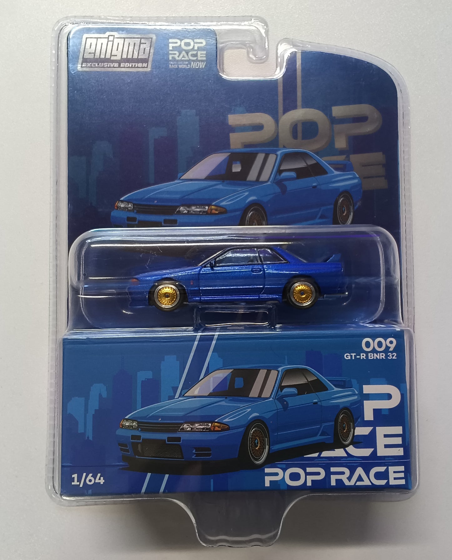 Pop Race 1:64 GT-R BNR 32 009