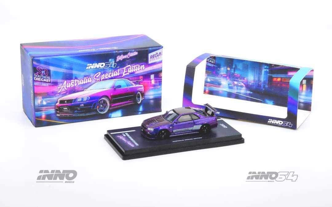 (Preorder) INNO64 Nissan Skyline GT-R (R34) Z-Tune "ENDGAME COLLECTION"