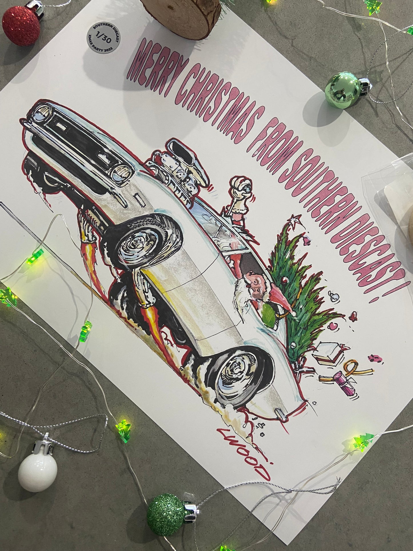 Southern Diecast Christmas Party (E-Sheet & Car)