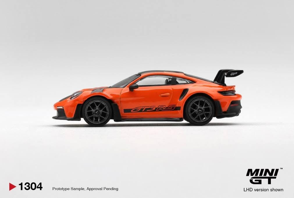 (Preorder) Mini GT 1:64 Porsche 911 (992) GT3 RS Weissach Package Gulf Orange - MGT01304