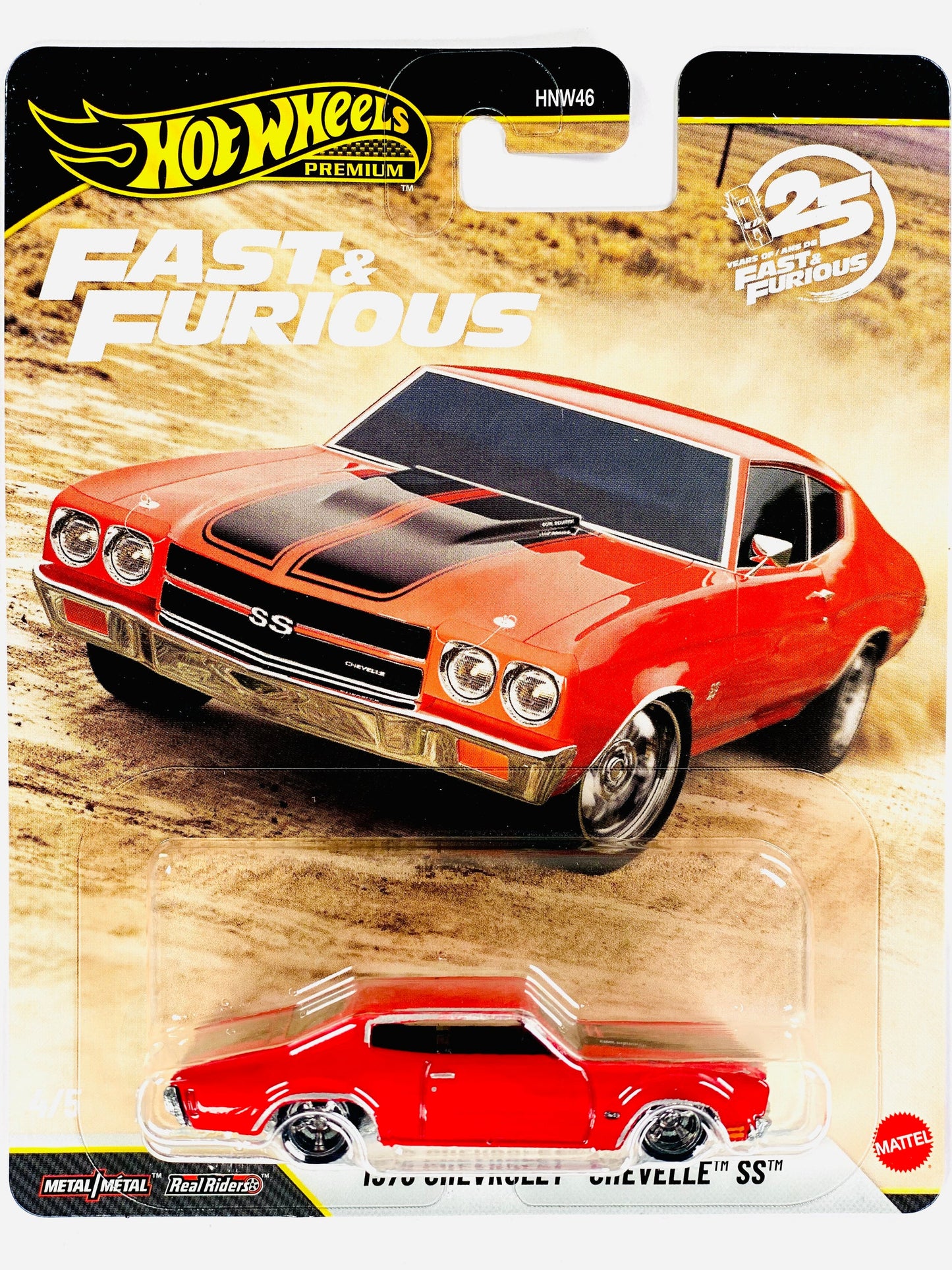 Hot Wheels Fast & Furious 1970 Chevrolet Chevelle SS