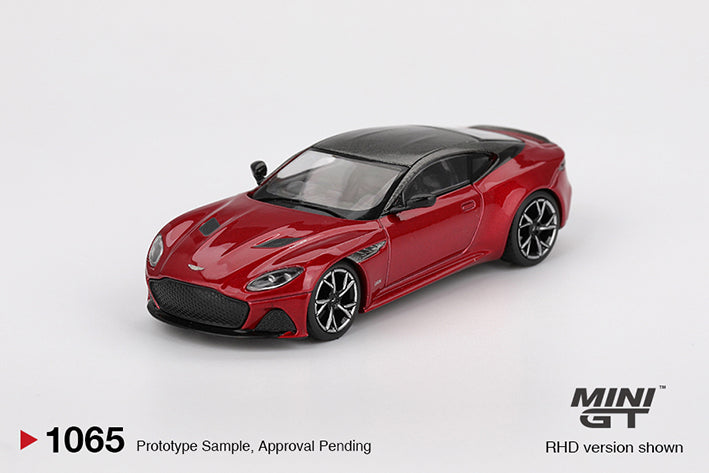 (Preorder) Mini GT 1:64 Aston Martin DBS Hyper Red - MGT01065