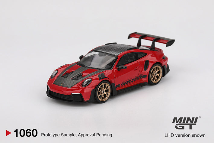 (Preorder) Mini GT 1:64 Porsche 911 (992) GT3 RS Weissach Package Guards Red -MGT01060