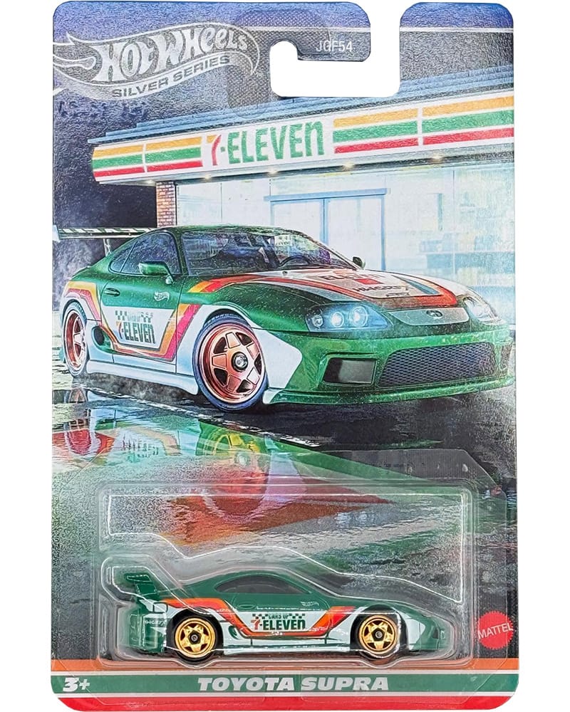 Hot Wheels 7-Eleven Toyota Supra (Protector included)