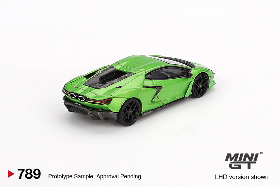 Mini GT 1:64 Lamborghini Revuelto Verde Selvans