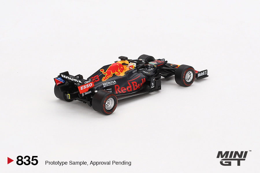 Mini GT 1:64 Red Bull RB16B #33 Max Verstappen 2021 Abu Dhabi Grand Prix Winner (835)