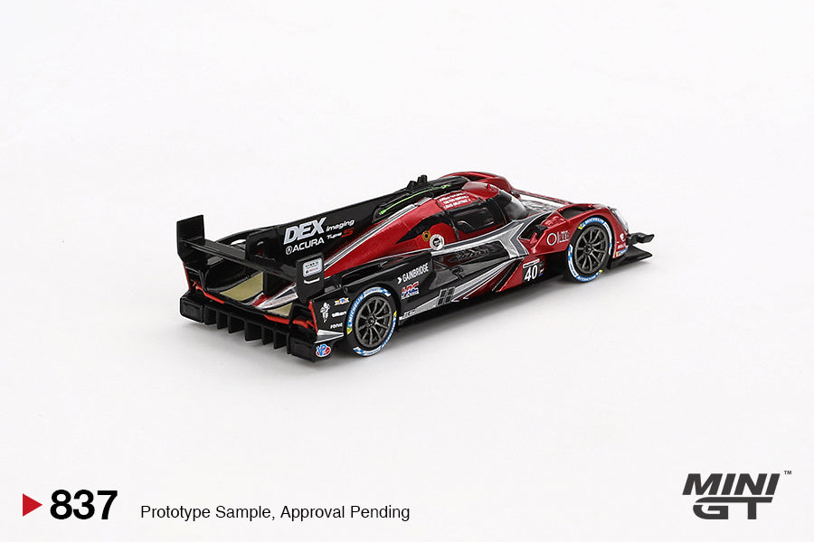 Mini GT 1:64 Acura ARX-06 GTP #40 Wayne Taylor Racing with Andretti 2024 IMSA Sebring 12Hrs Winner