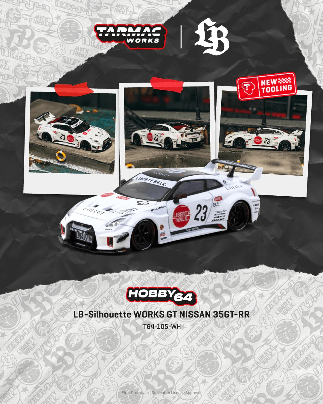Preorder) Tarmac Works 1:64 LB-Silhouette WORKS GT NISSAN 35GT-RR