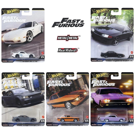 Hot Wheels Premium 1:64 Fast & Furious 2025 K Assortment