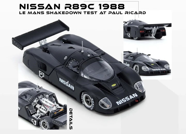 INNO64 Nissan R89C Le Mans Shakedown Test at Paul Ricard 1988