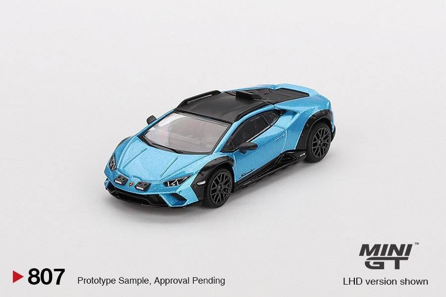 (Preorder) Mini GT 1:64 Lamborghini Huracán Sterrato Blu Aegir MGT00807