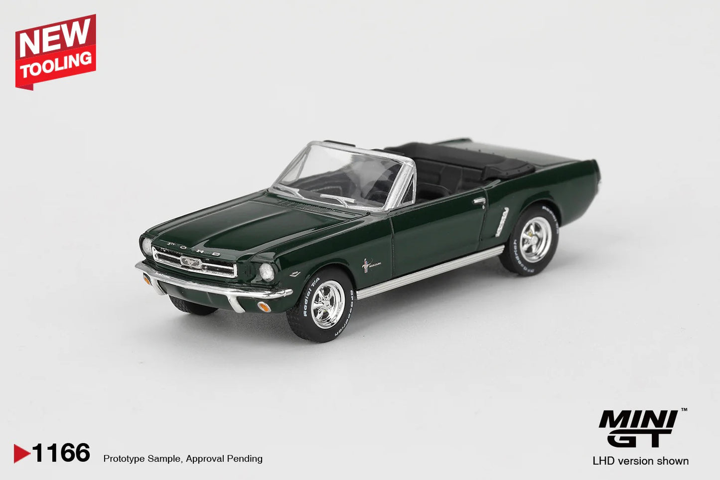 (Preorder) Ford Mustang Convertible 1964 - Highland Green MGT01166