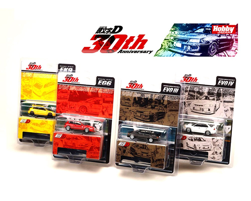 Preorder) Hobby Japan 1:64 Initial D 30th Anniversary Series