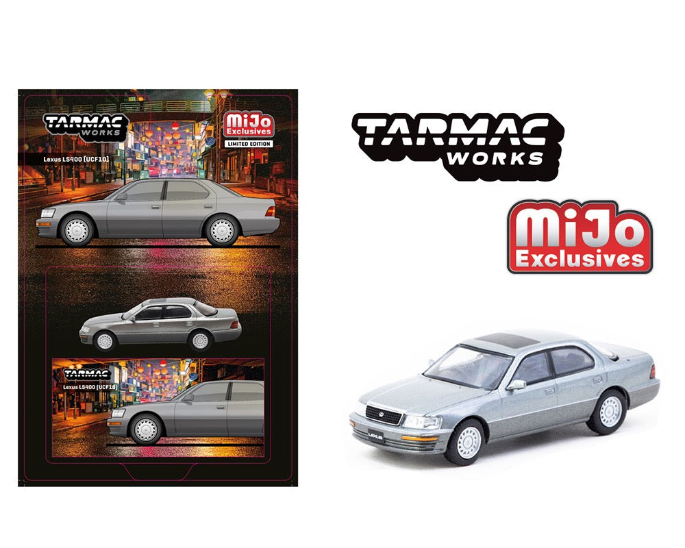 Preorder) Tarmac Works 1:64 Lexus LS400 (UCF10) – Flint Grey