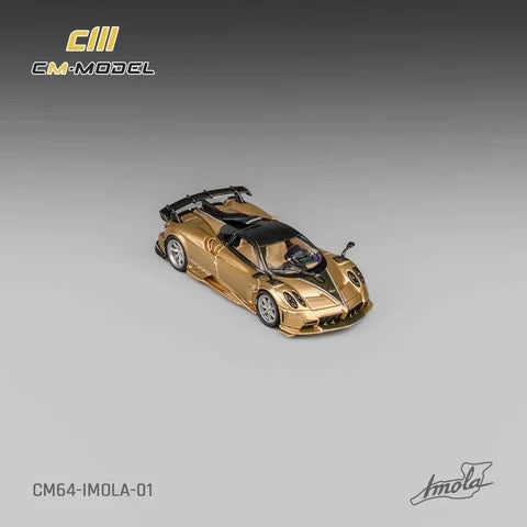 CM Model 1:64 Pagani Imola Gold Full Carbon