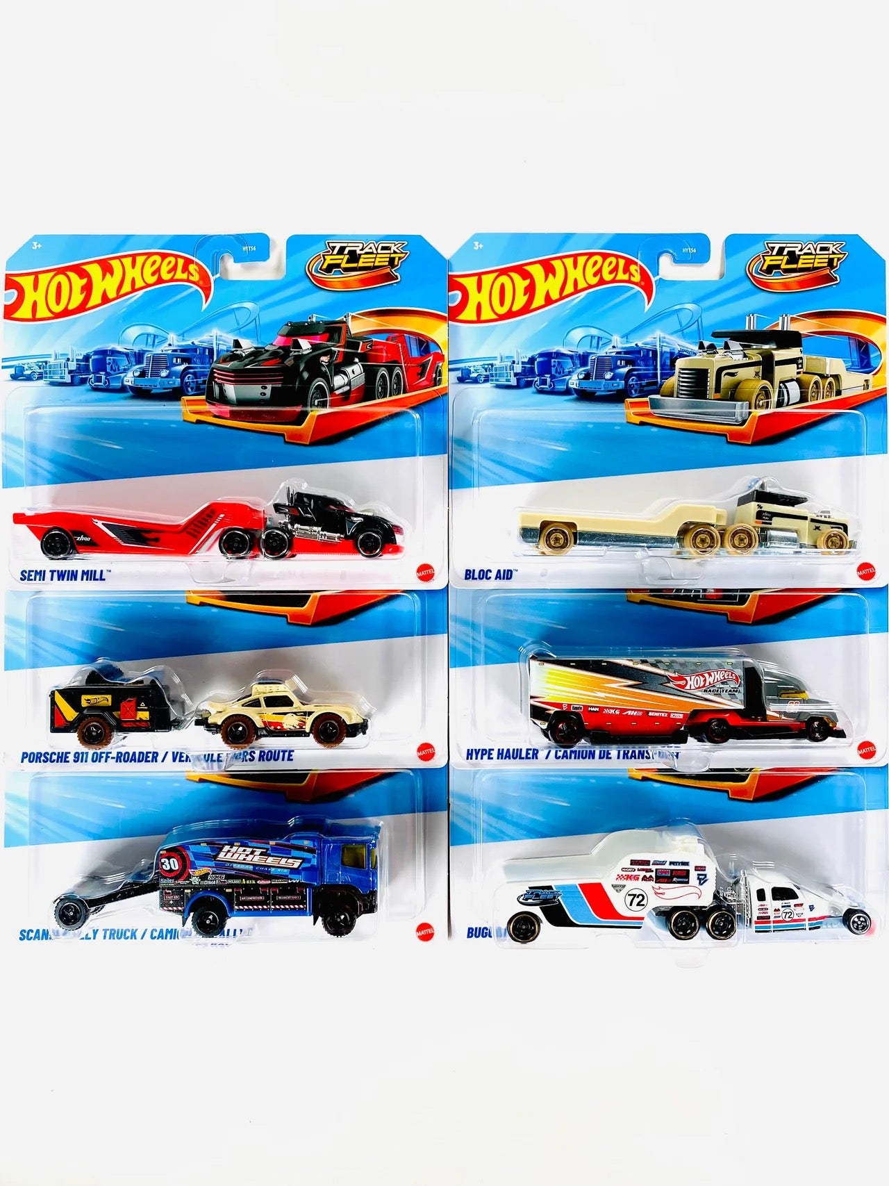 Hot Wheels 2026 Track Fleet Series Assortment Case D