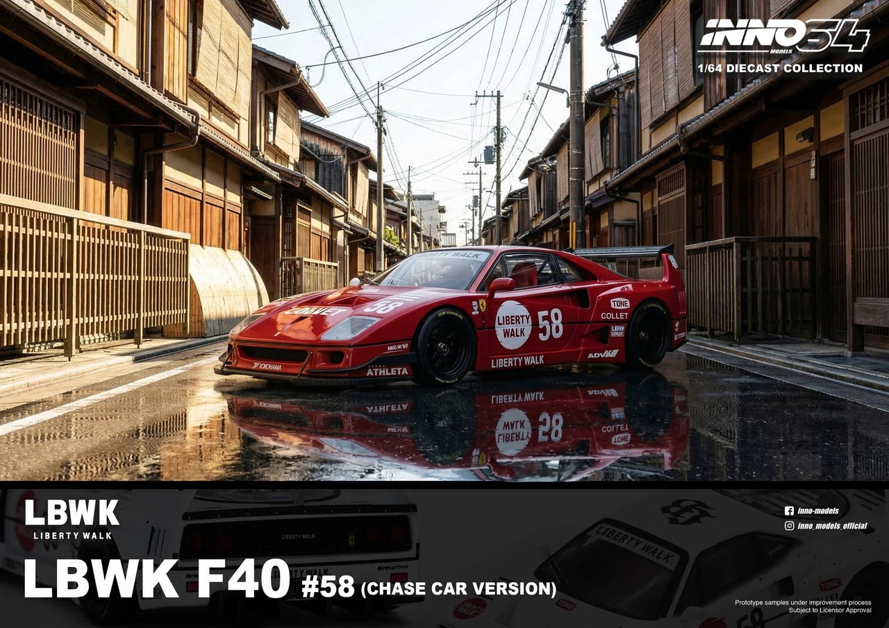 (Preorder) INNO64 1:64 LBWK F40 COLLET