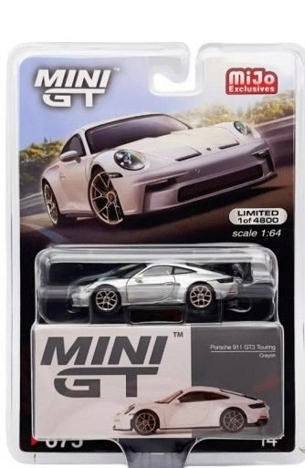 Mini GT Porsche 911 GT3 Touring Crayon - Chase