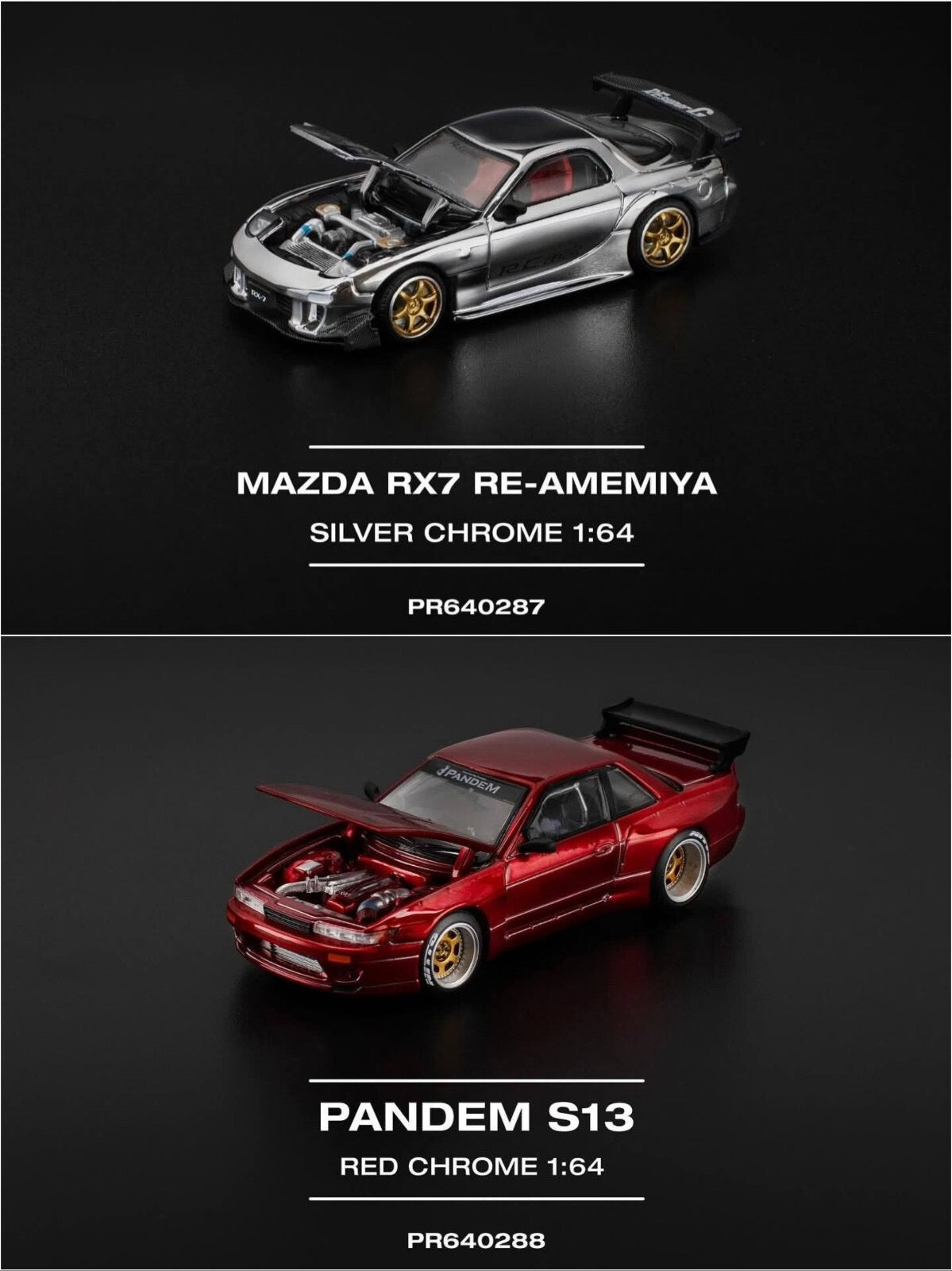 Pop Race Mazda RX7 Re-Amemiya & Silvia S13 - IAM Indonesia Surabaya 2025 Set