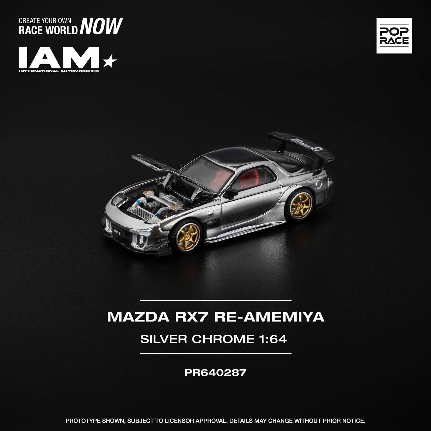 Pop Race Mazda RX7 Re-Amemiya & Silvia S13 - IAM Indonesia Surabaya 2025 Set