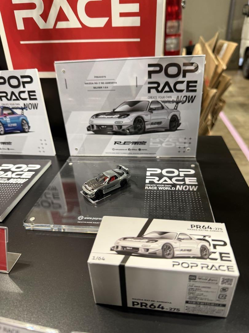 Pop Race 1:64 Mazda RX-7 FD3S Re-Amemiya 2025 Japan Minicar A GoGo Event