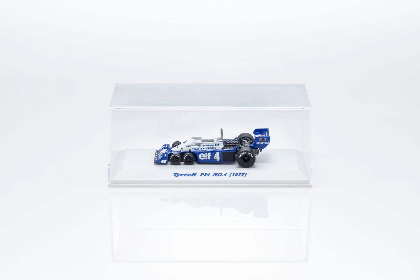 Kyosho 1:64 TYRRELL P34 (1977) NO.3 AND NO.4 (2 VERSIONS)
